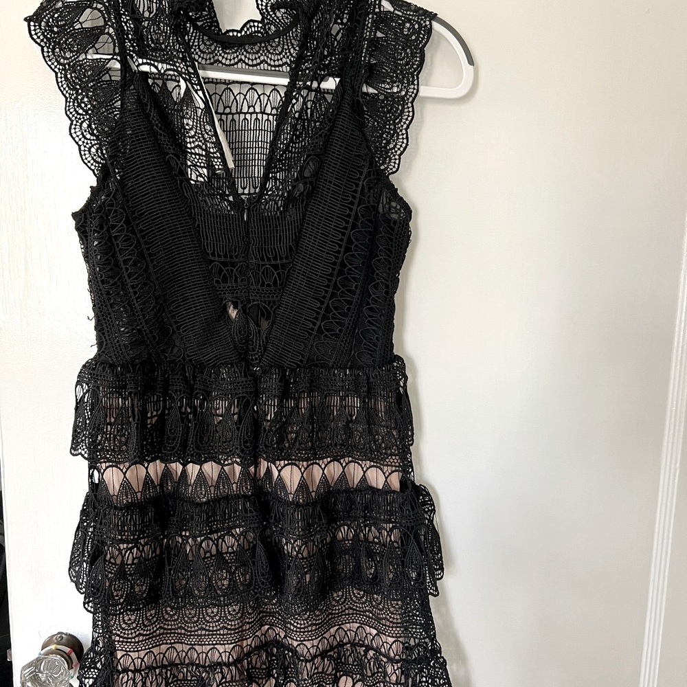 Sexy cocktail lace dress